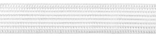 Wholesale Frills Elastic 25mm White Sold By The Meter