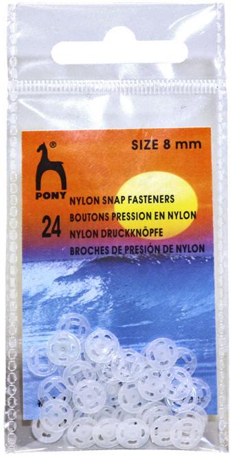 Wholesale Nylon Snap Fasteners 8mm