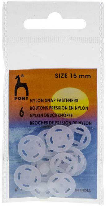 Wholesale Nylon Snap Fasteners 15mm