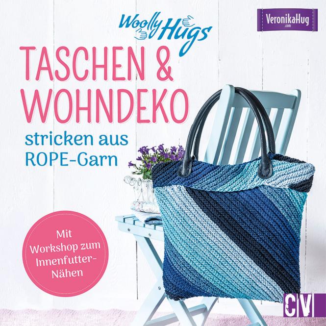 Wholesale Woolly Hugs Taschen & Wohn-Deko stricken aus ROPE-Garn