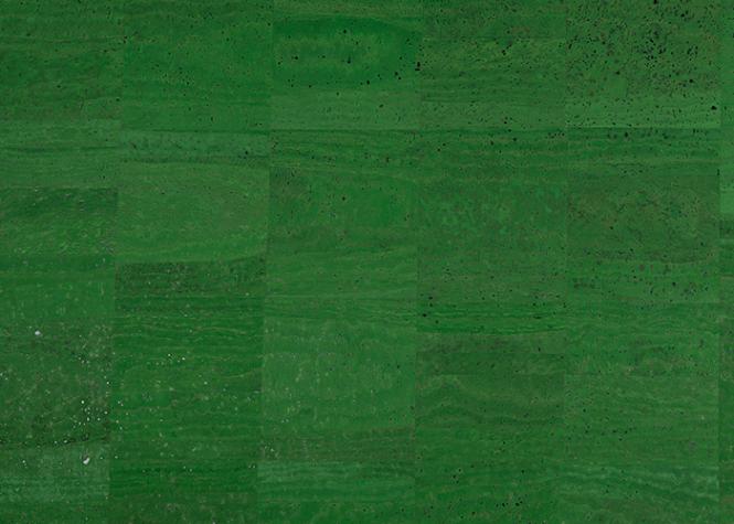 Großhandel Korkstoff Surface Grass Green / veganes Leder
