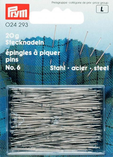Wholesale H&T steel pins 30x0.60 si-col        20g