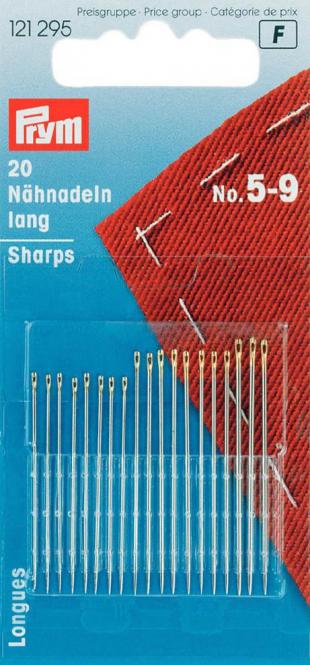 Wholesale Sew ndls sharps H&T 5-9 go-col     20pc