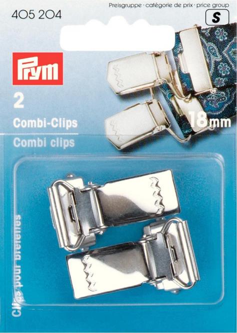 Wholesale Combi clips silver