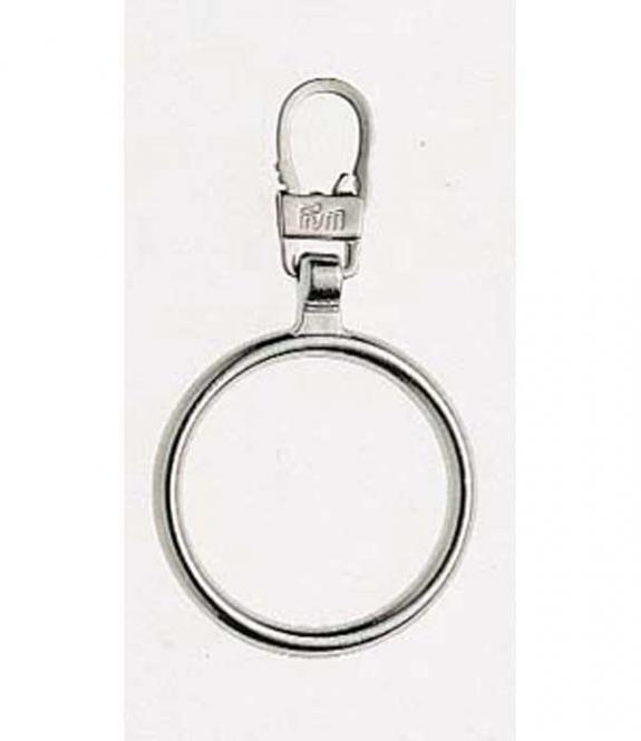 Großhandel Fashion-Zipper Ring silberfarbig
