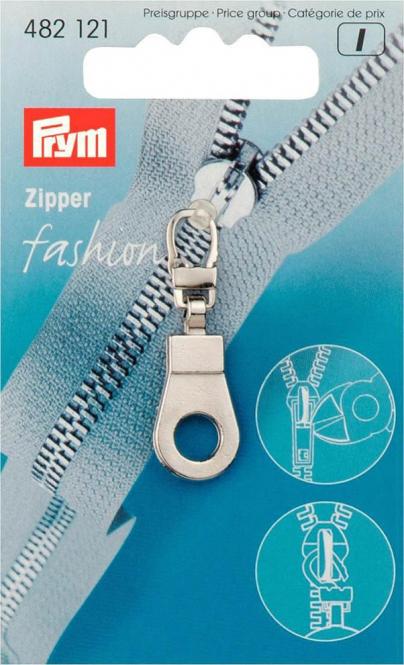 Wholesale Fashion zip puller Eyelet si-col 1pc