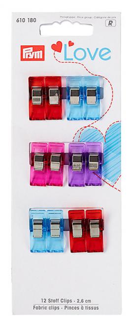 Wholesale prym love fabric clips 2,6cm