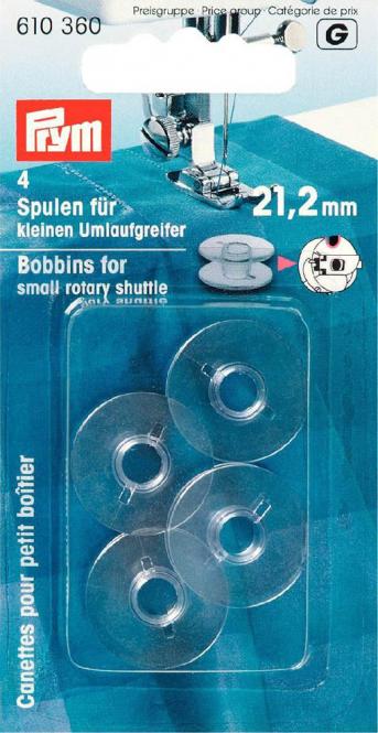 Wholesale Bobbins f.small rotary shuttle 21.2  4pc