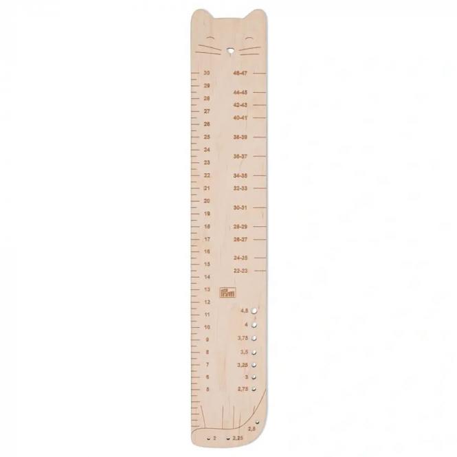 Wholesale Sock ruler, birch wood