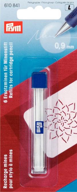 Wholesale Refills for cartridge pencil white   6pc