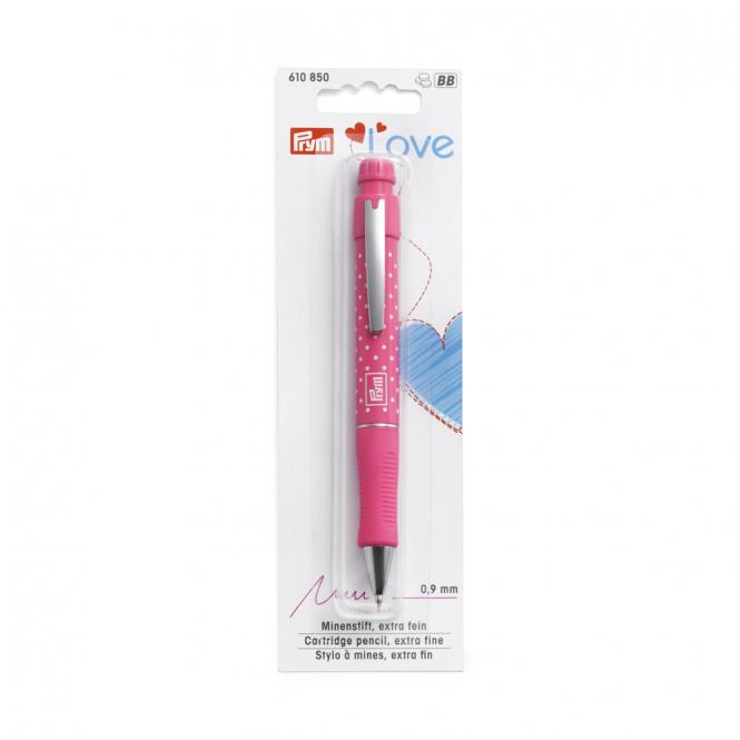 Wholesale Cartridge pencil w.2 cartr. 0.9mm pink