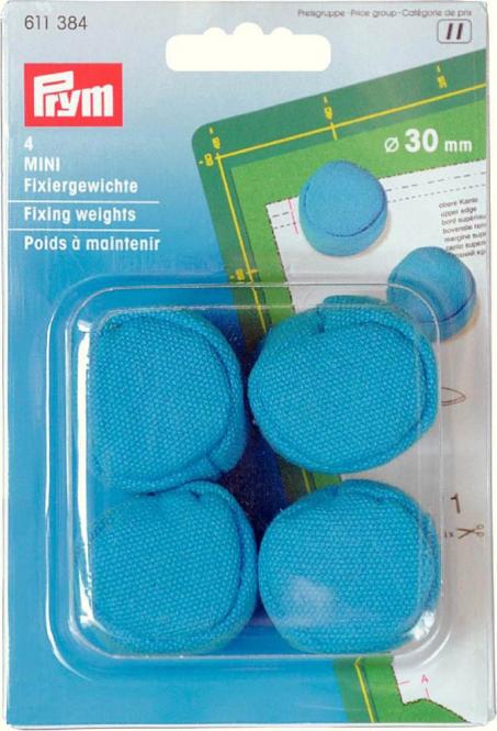 Wholesale Fixing weights MINI 30 mm turquoiseblue