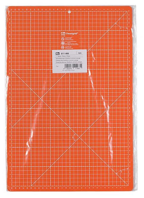 Wholesale cutting mat 30x45cm cm/inch orange