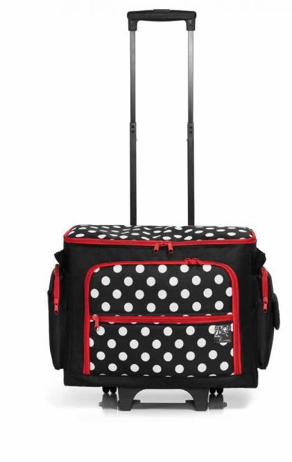 Wholesale Trolley for sewing machines Polka dots