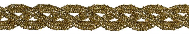 Wholesale Bobbin Lace 15Mm Lurex Gold / Silver
