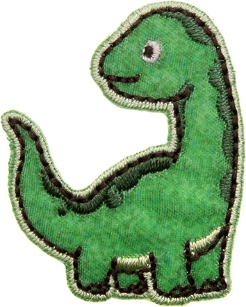 Großhandel Applikation Baby Brachiosaurus