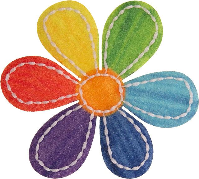 Wholesale Application rainbow flower