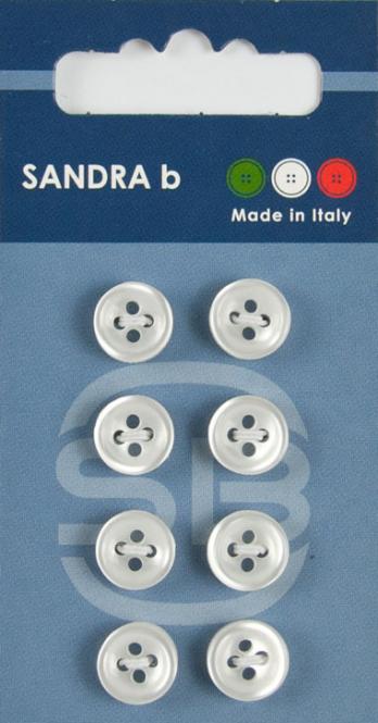 Großhandel SB-Knopf 4-Loch 10 mm weiß