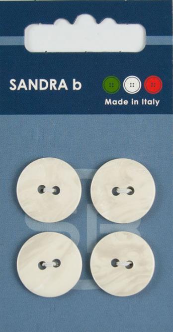 Großhandel SB-Knopf 2-Loch 18 mm weiß