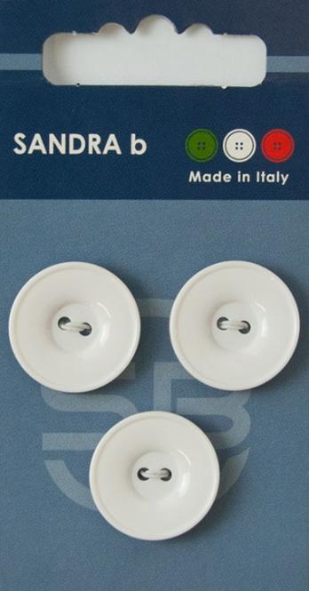Großhandel SB-Knopf 2-Loch 20,5 mm weiß