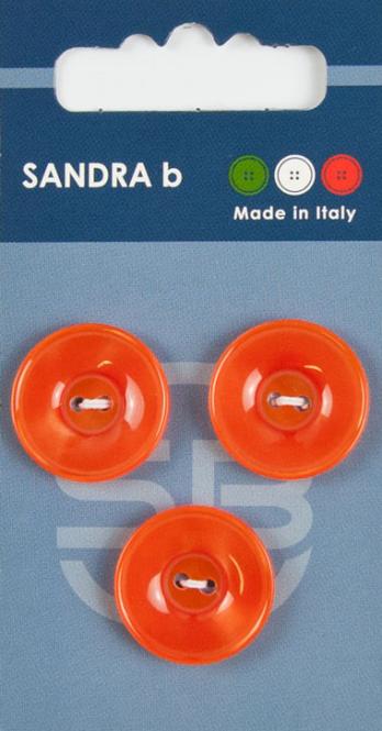 Großhandel SB-Knopf 2-Loch 20,5 mm orange