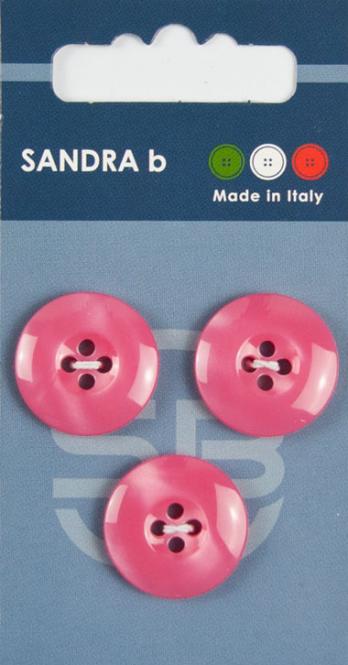 Großhandel SB-Knopf 4-Loch 20,5 mm pink