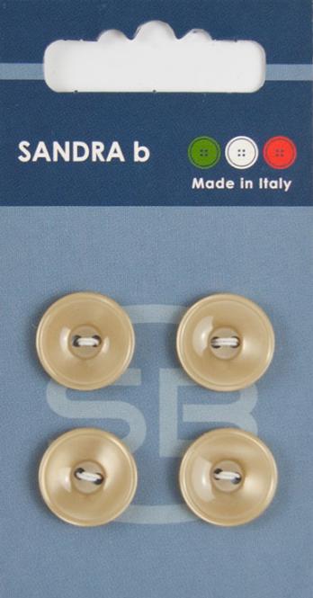 Großhandel SB-Knopf 2-Loch 15 mm beige
