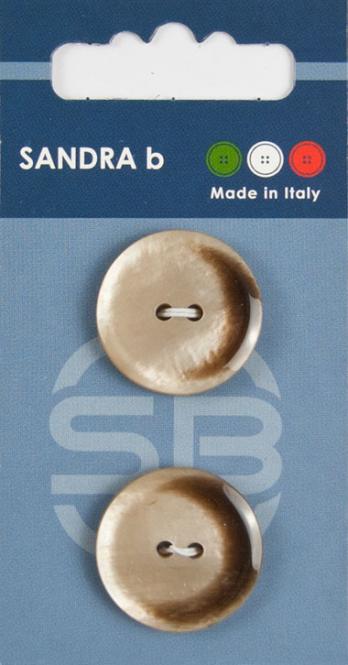 Großhandel SB-Knopf 2-Loch 23 mm beige