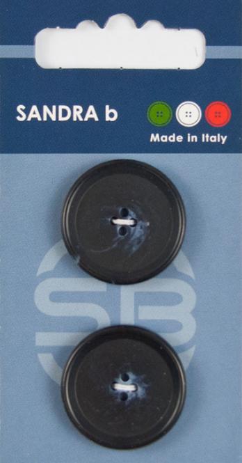 Großhandel SB-Knopf 4-Loch 25,5 mm dunkelblau