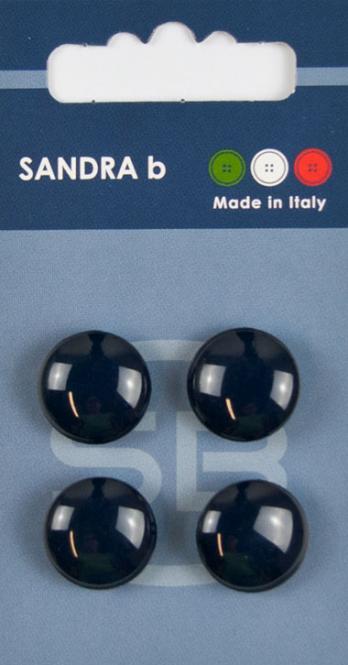 Großhandel SB-Knopf Unternäher 15 mm dunkelblau