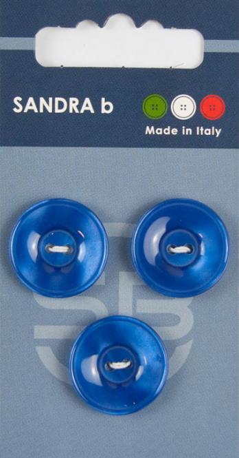 Großhandel SB-Knopf 2-Loch 20,5 mm blau
