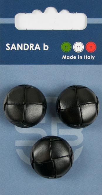 Großhandel SB-Knopf Unternäher 20,5 mm schwarz