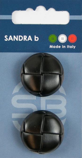 Großhandel SB-Knopf Unternäher 25,5 mm schwarz