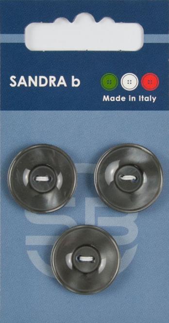 Großhandel SB-Knopf 2-Loch 20,5 mm Grau