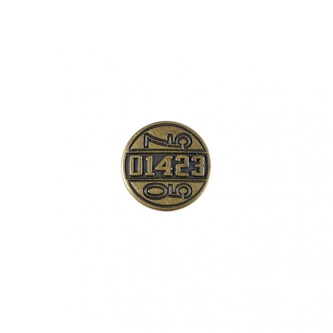 Wholesale Button with eyelets metal 17mm