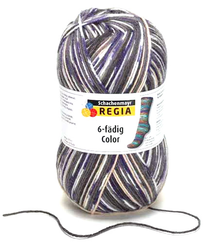 Großhandel Regia 6-fädig Color 150g