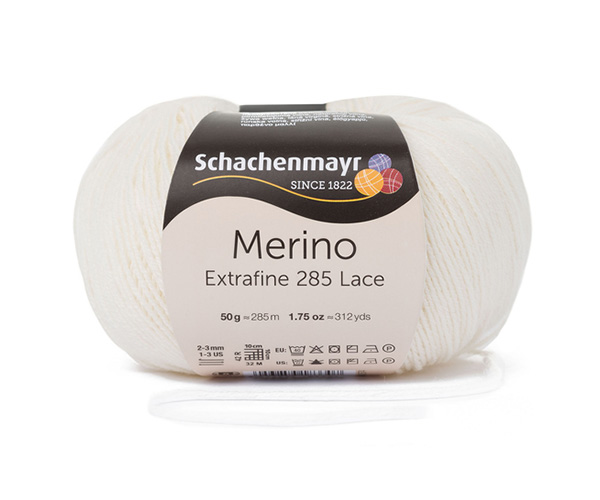 Großhandel Merino Extrafine 285 Lace 50g