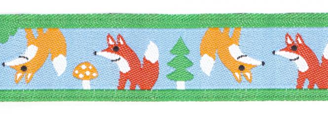 Wholesale Woven Ribbon 16Mm Foxes