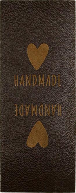 Wholesale Foldable Label leather imitation handmade brown