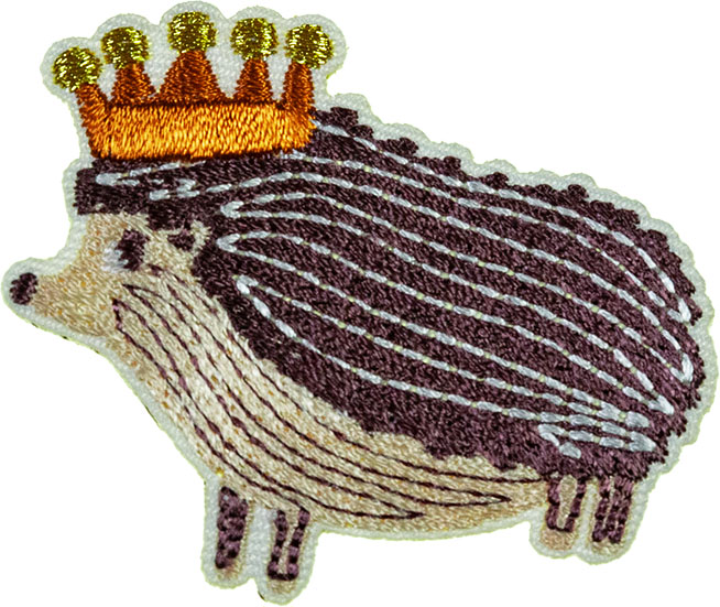 Wholesale hedgehog with crown