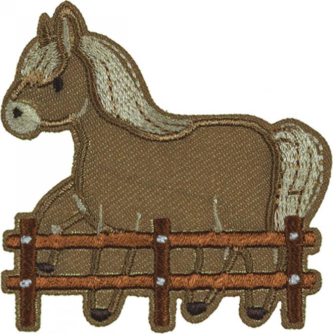 Wholesale pony in pasture gate