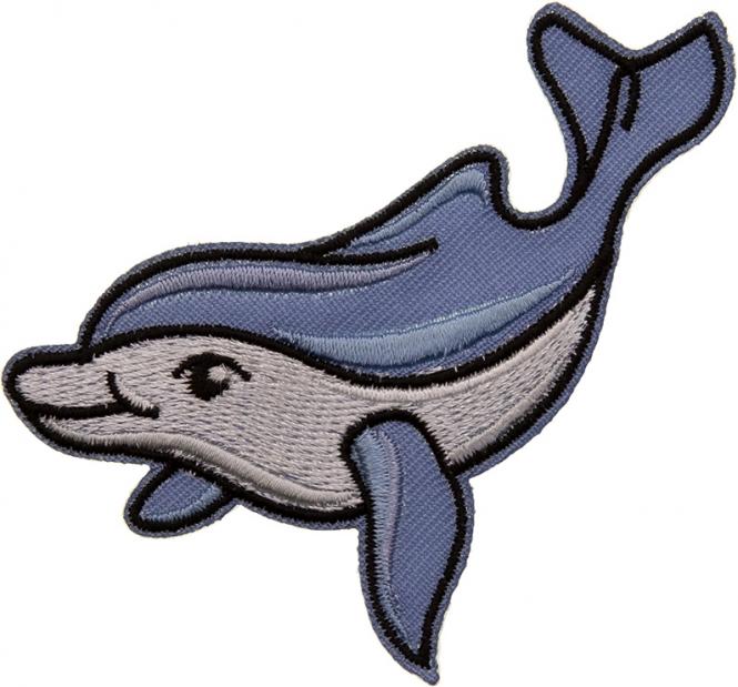 Großhandel Applikation Delphin 