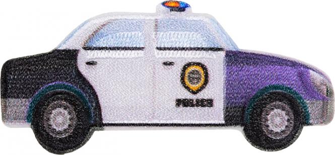 Großhandel Applikation Polizeiauto