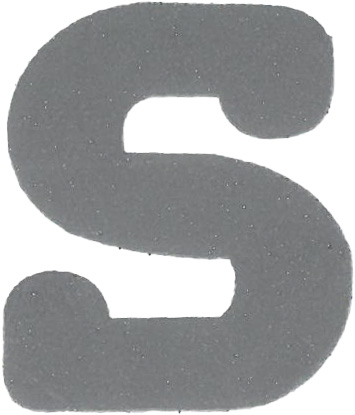 Wholesale Motif reflex letter S