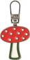 Wholesale Zip puller for kids Mushroom red/wht 1pc