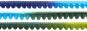 Großhandel Pomponborte multicolor 10mm