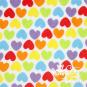 Großhandel Kullaloo Plüschstoff Shorty prints 1,5mm rainbow love hearts
