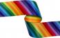 Großhandel Gurtband Regenbogen Streifen 38mm