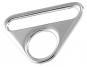 Wholesale O-Ring with bridge silver 40mm