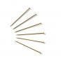 Wholesale Brass pins 26x0.65 gold-col            15g